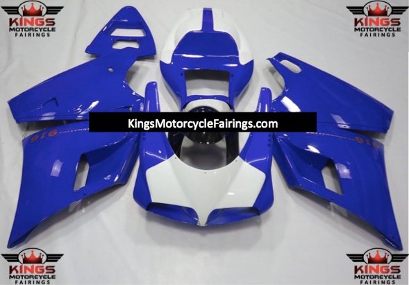 Ducati 748 (1994-2003) Blue & White Fairings