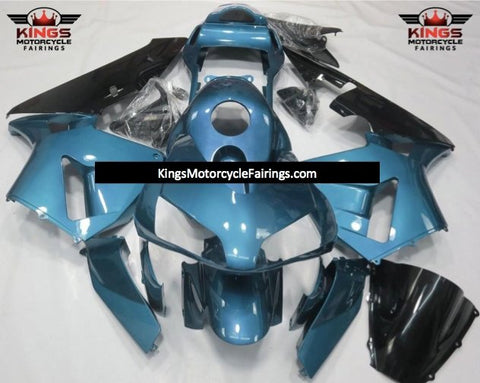 Honda CBR600RR (2003-2004) Light Blue & Black Fairings