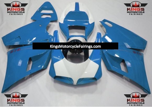 Ducati 996 (1998-2002) Light Blue & White Fairings