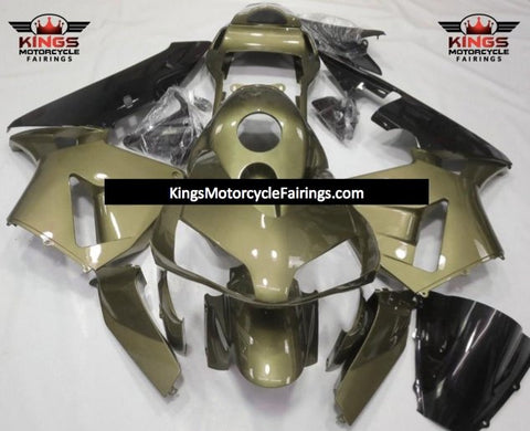 Honda CBR600RR (2003-2004) Olive Green & Black Fairings