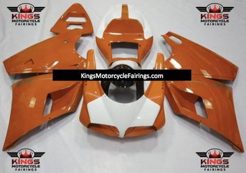 Ducati 748 (1994-2003) Orange & White Fairings