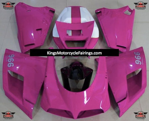 Ducati 996 (1998-2002) Pink & White Fairings