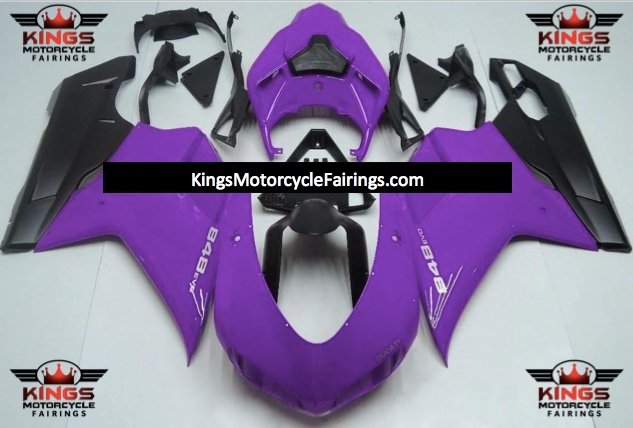 Ducati 1098 (2007-2012) Purple & Matte Black Fairings