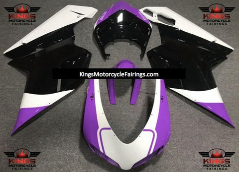 Ducati 1098 (2007-2012) Purple, White & Black Fairings