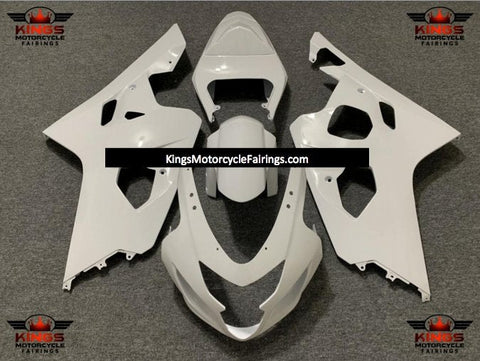 Suzuki GSXR750 (2004-2005) White Fairings