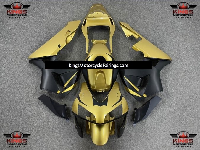 Honda CBR600RR (2003-2004) Gold & Matte Black Fairings