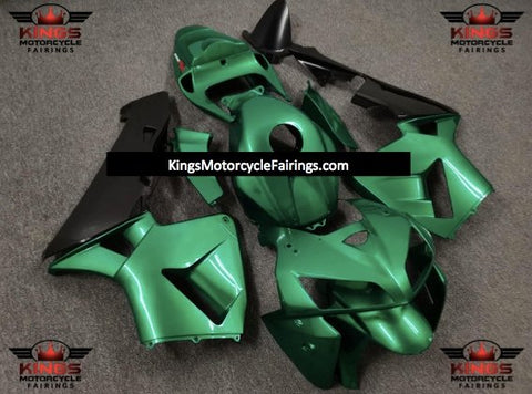 Honda CBR600RR (2005-2006) Green & Matte Black Fairings