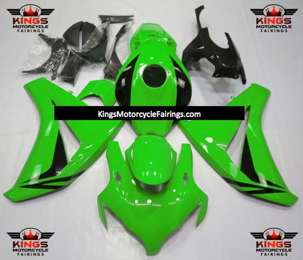 Honda CBR1000RR (2008-2011) Green & Black Fairings