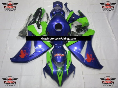 Honda CBR1000RR (2008-2011) Green, Blue & Red Fairings