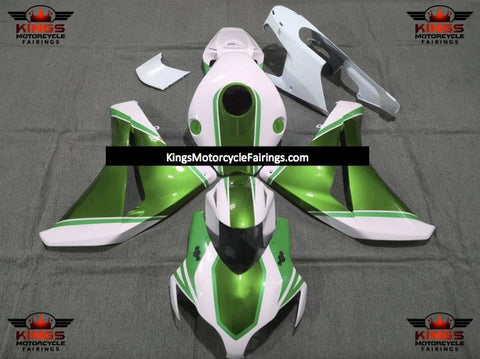 Honda CBR1000RR (2008-2011) Green & White Fairings