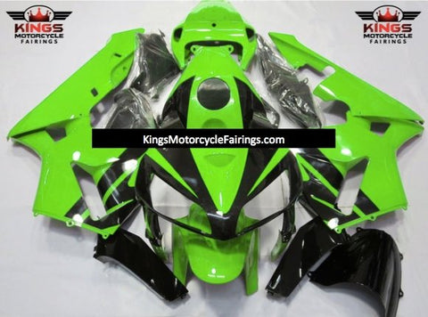 Honda CBR600RR (2005-2006) Lime Green & Black Fairings