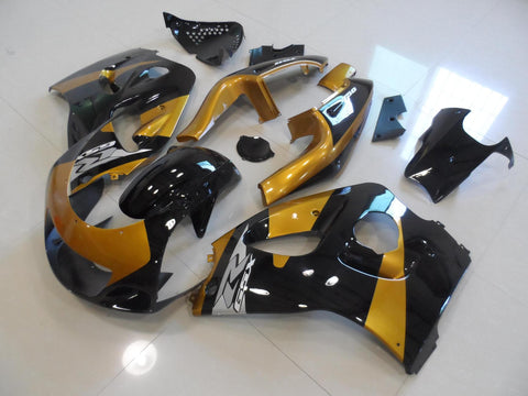 Suzuki GSXR750 (1996-1999) Gold, Black & Silver Fairings