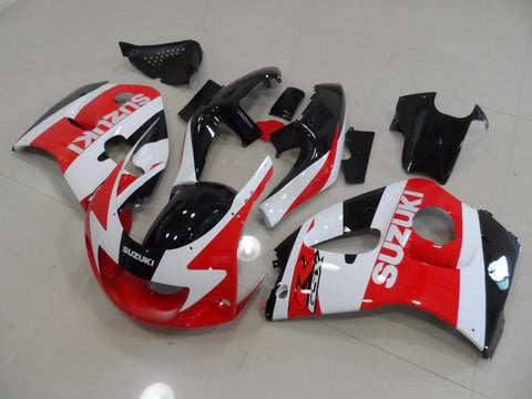 Suzuki GSXR750 (1996-1999) Red, White & Black Fairings