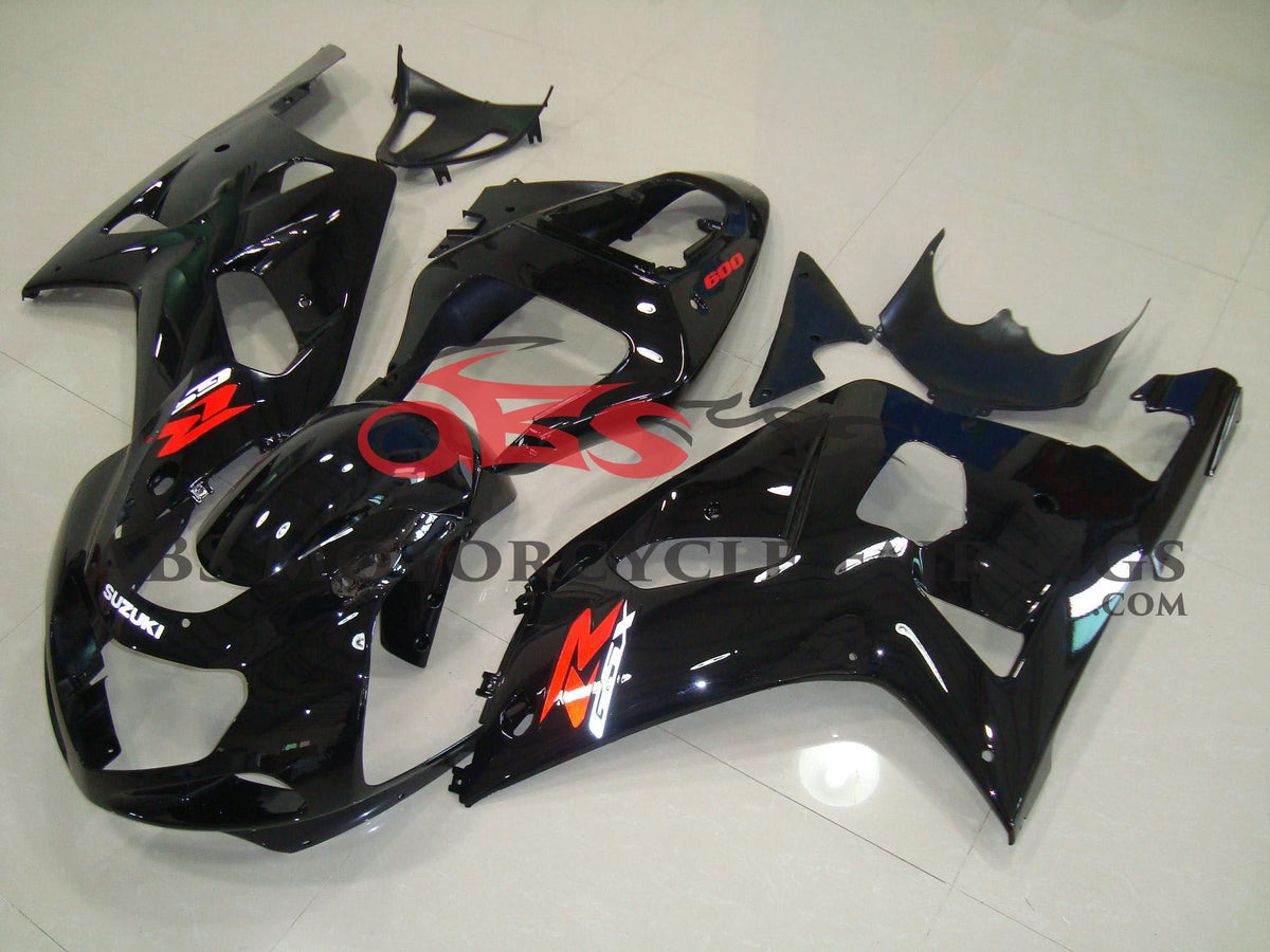 Suzuki GSXR750 (2000-2003) Black Fairings