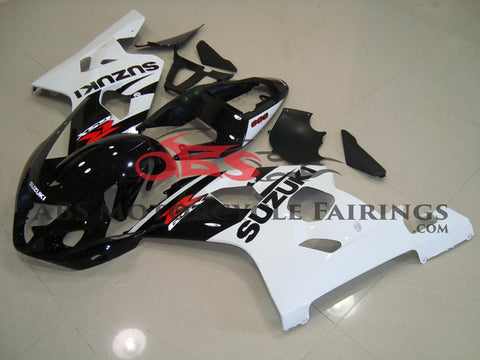 SUZUKI GSXR750 (2004-2005) BLACK & WHITE FAIRINGS