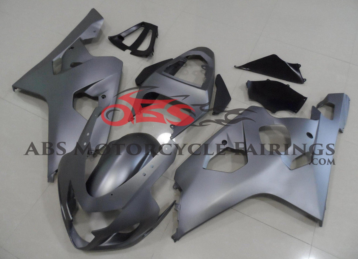 SUZUKI GSXR750 (2004-2005) MATTE SILVER FAIRINGS