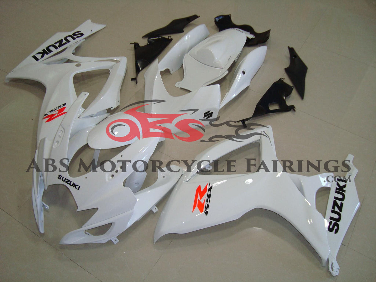 Suzuki GSXR750 (2006-2007) White Fairings