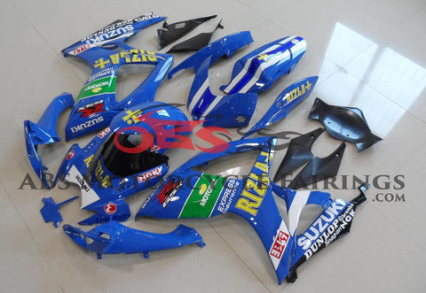 Suzuki GSXR750 (2006-2007) Blue Rizla Fairings