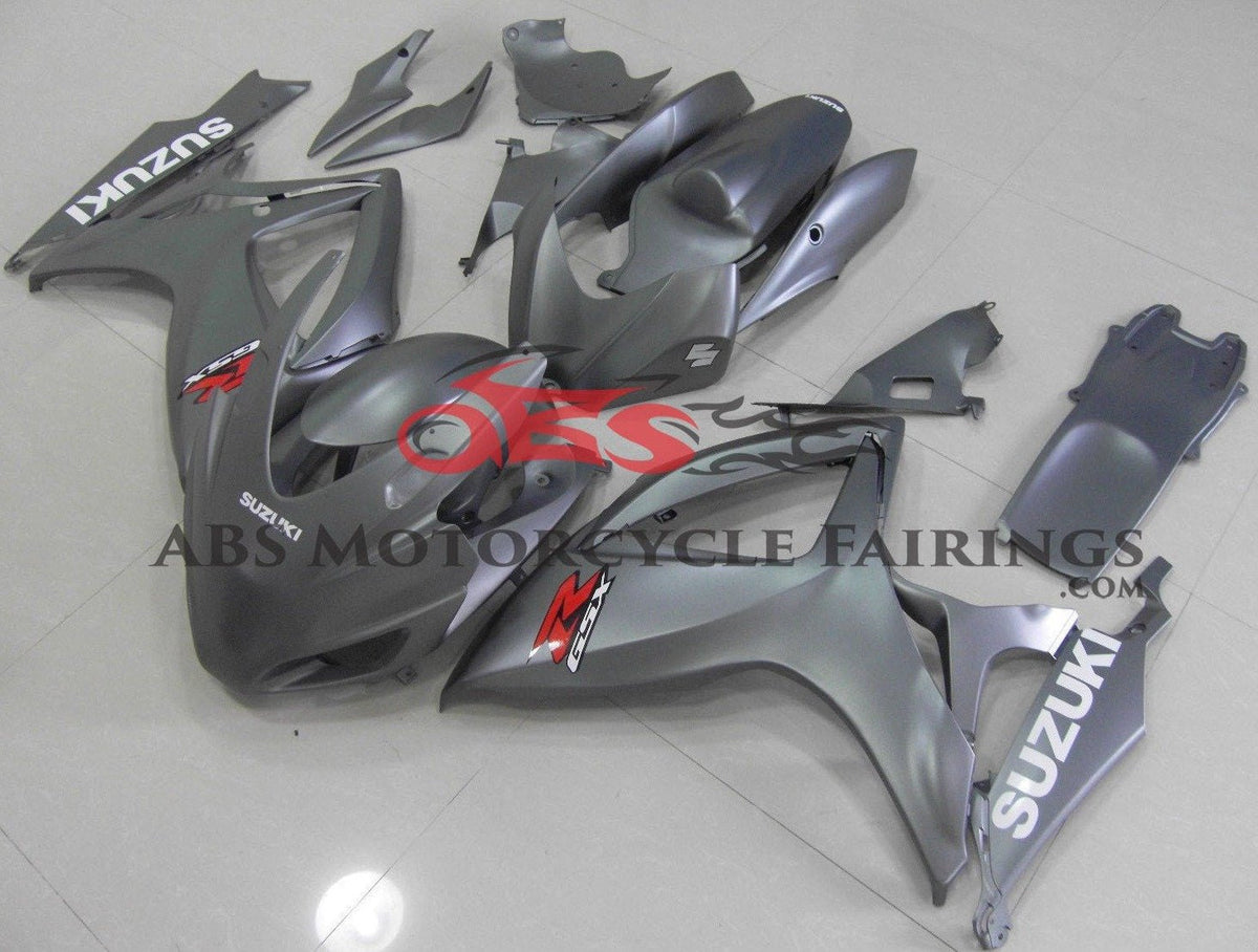 Suzuki GSXR750 (2006-2007) Silver Race Fairings