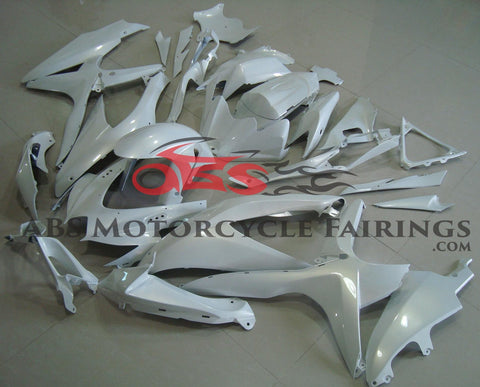 Suzuki GSXR600 (2008-2010) White Fairings