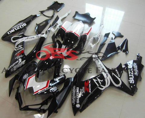 Suzuki GSXR600 (2008-2010) Black & White Beacon Fairings