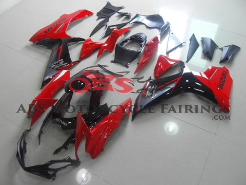 Suzuki GSXR750 (2011-2023) Red, Black & Gray Fairings