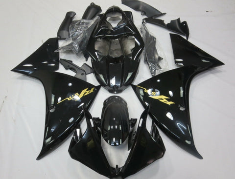 Yamaha YZF-R1 (2012-2014) Black & Gold Fairings