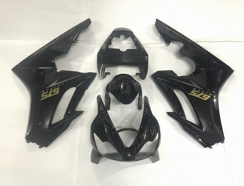 Triumph Daytona 675 (2009-2012) Black & Gold Fairings