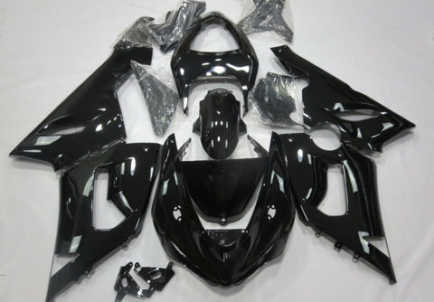 Fairing kit for a Kawasaki ZX6R 636 (2005-2006) Gloss Black