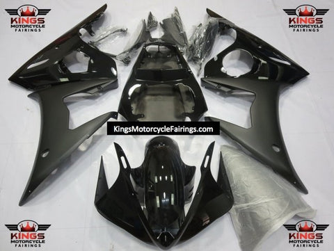 Yamaha YZF-R6 (2005) Gloss Black & Matte Black Fairings