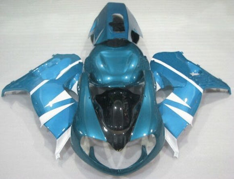 Suzuki TL1000R (1998-2003) Light Blue, White, Turquoise Blue & Black Fairings