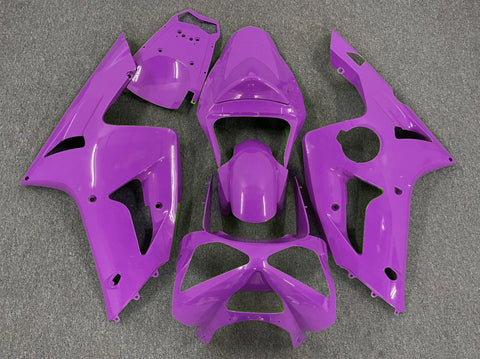 Fairing kit for a Kawasaki ZX6R 636 (2003-2004) Purple