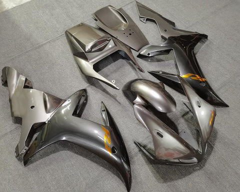 Yamaha YZF-R1 (2002-2003) Silver, Dark Silver & Gold Fairings