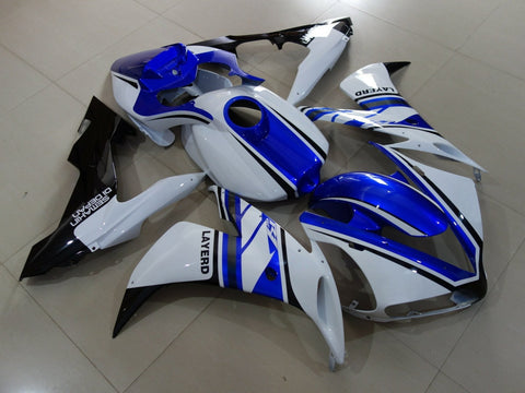 Yamaha YZF-R1 (2004-2006) White, Blue & Black Fairings