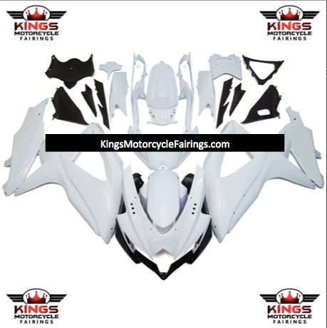 Suzuki GSXR600 (2008-2010) Gloss White Fairings