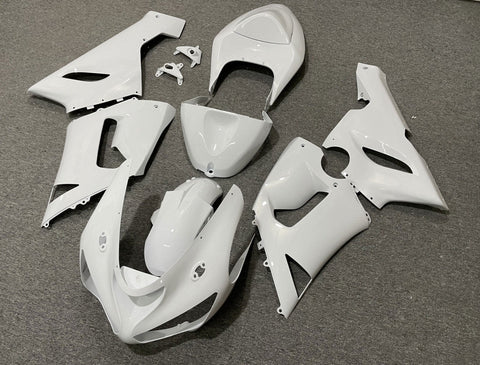 Fairing kit for a Kawasaki ZX6R 636 (2005-2006) White