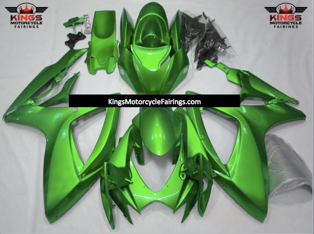 Suzuki GSXR750 (2006-2007) Green Fairings