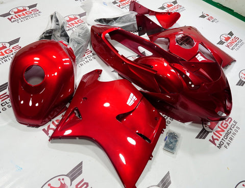 HONDA CBR1100XX Super Blackbird (1996-2007) Candy Red Fairings