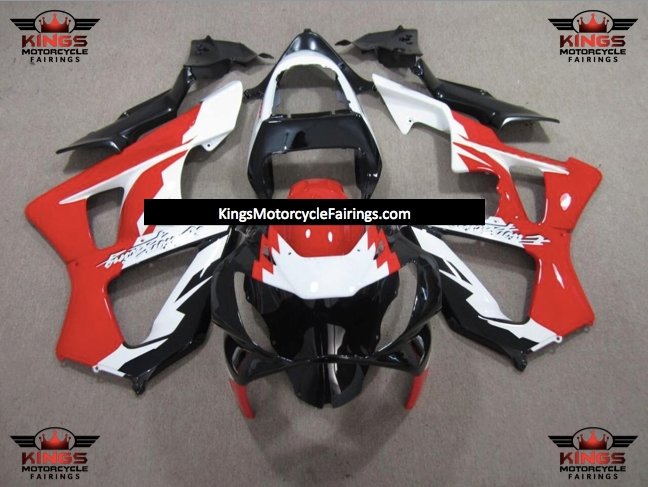 Honda CBR900RR 929 (2000-2001) Red, White & Black Fairings