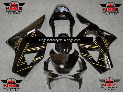 HONDA CBR900RR 954 (2002-2003) Black & Gold Fairings