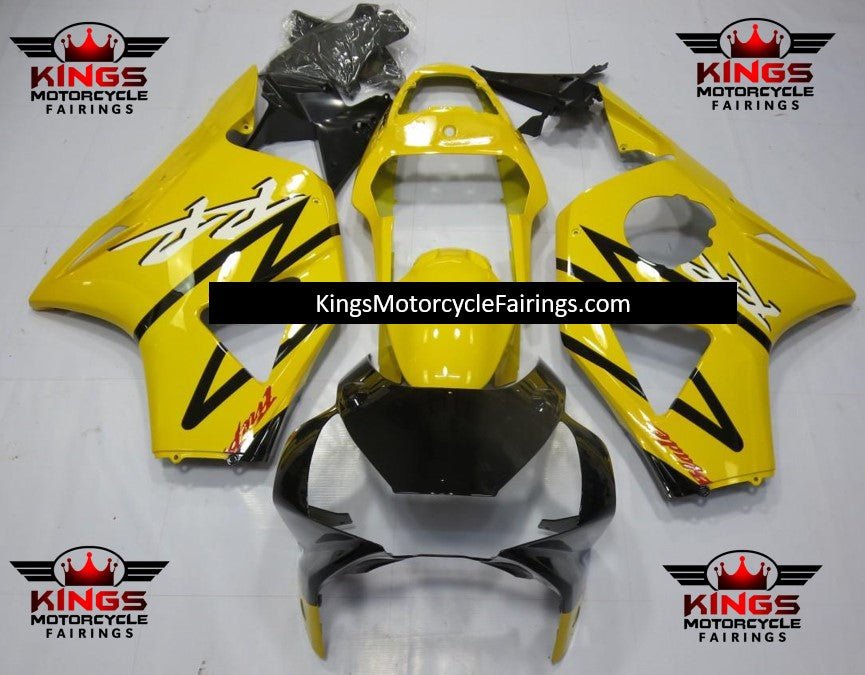 HONDA CBR900RR 954 (2002-2003) Black, Yellow & White Fairings