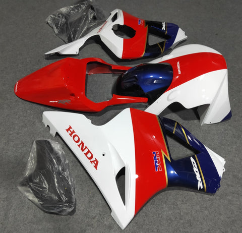 HONDA CBR900RR 954 (2002-2003) Red, White, Blue & Gold Race Fairings