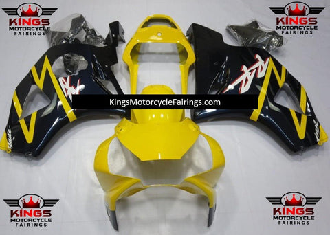 HONDA CBR900RR 954 (2002-2003) Yellow, Black & White Fairings