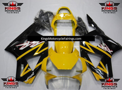 HONDA CBR900RR 954 (2002-2003) Yellow, Black & White Fairings