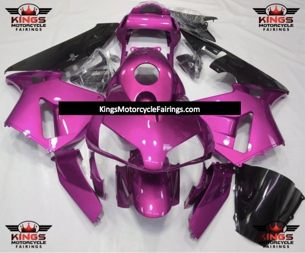 Honda CBR600RR (2003-2004) Hot Pink & Black Fairings