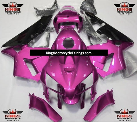 Honda CBR600RR (2005-2006) Pink & Black Fairings