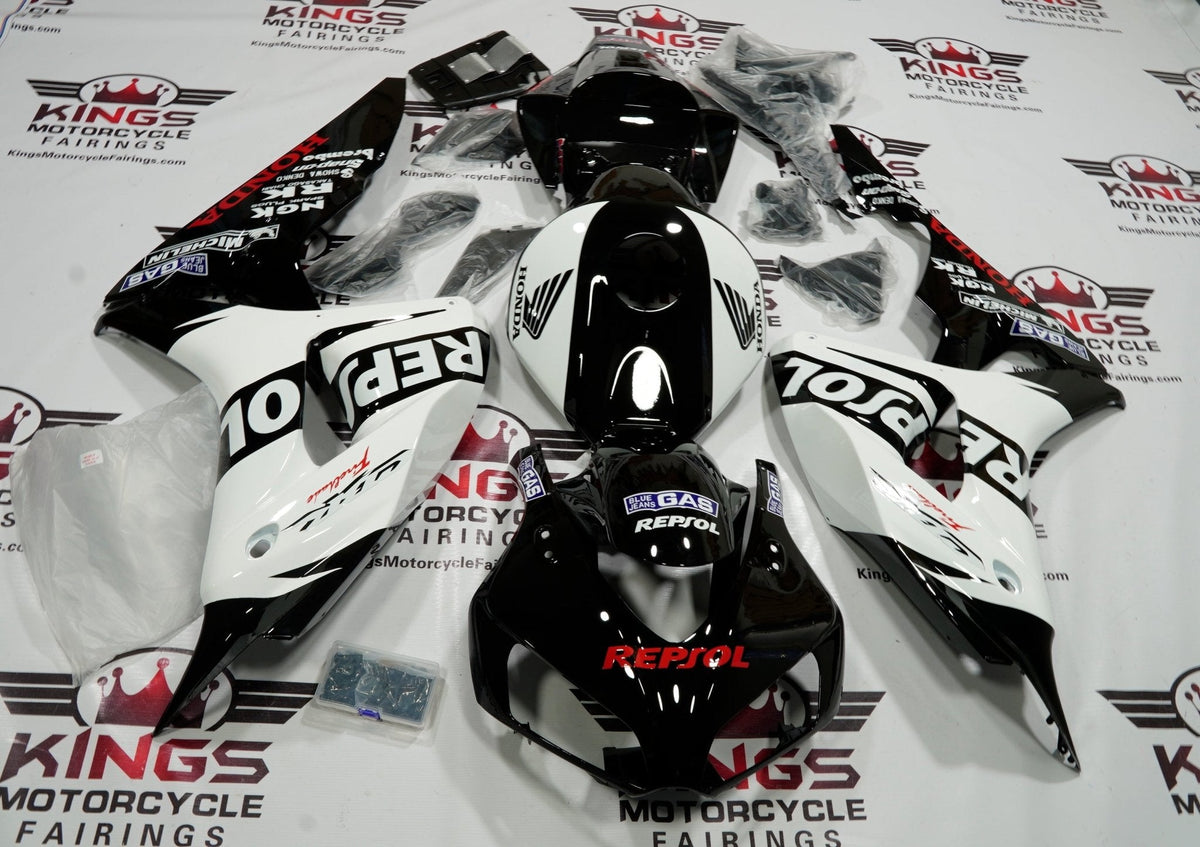 Honda CBR1000RR (2006-2007) Black, White & Red Repsol Fairings