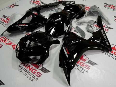 Honda CBR1000RR (2006-2007) Black, Gray & Red Fairings