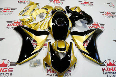 Honda CBR1000RR (2008-2011) Black & Gold Fairings