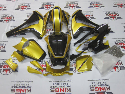 Honda CBR1000RR (2008-2011) Black & Gold Fairings